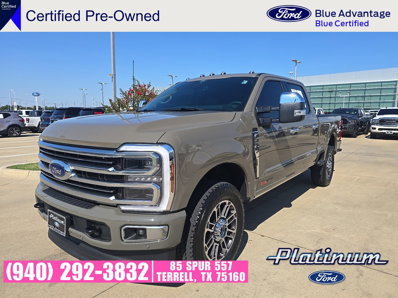 Used 2026 Ford F250 Platinum w/ Platinum Plus Package AWD/4WD 360° Tour