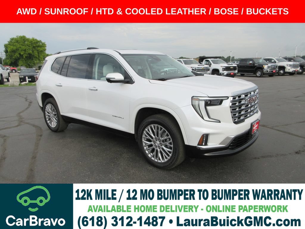 Certified 2025 GMC Acadia Denali AWD/4WD image 1