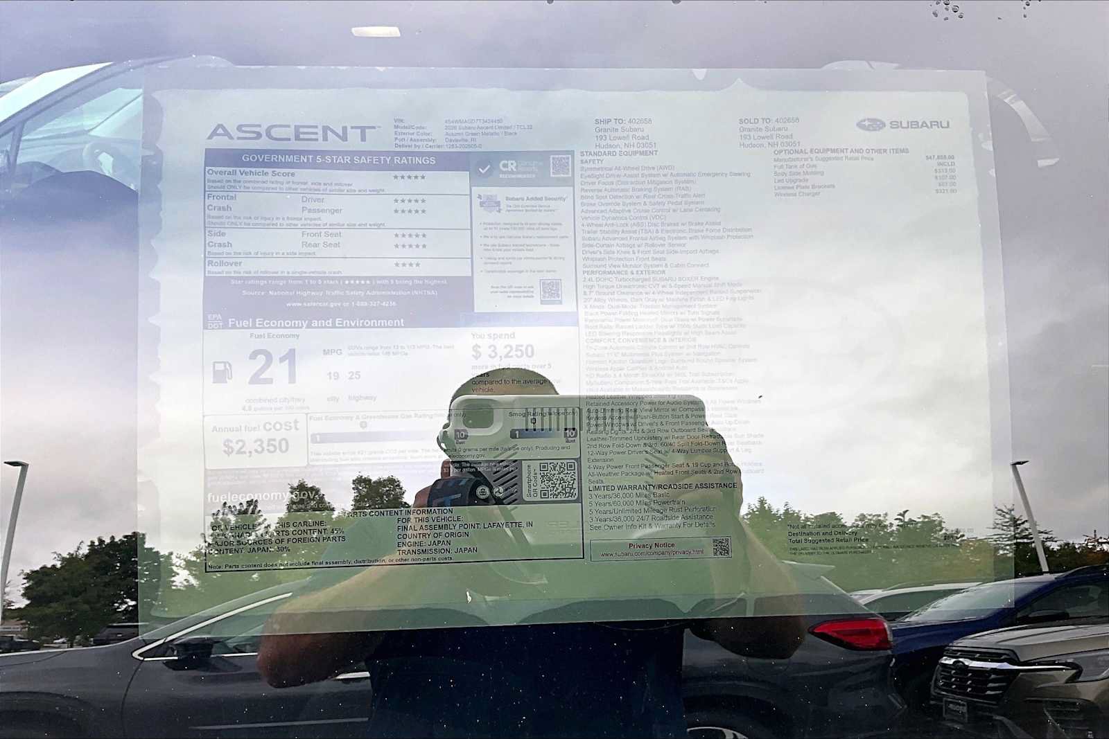 New 2026 Subaru Ascent Limited AWD/4WD image 18