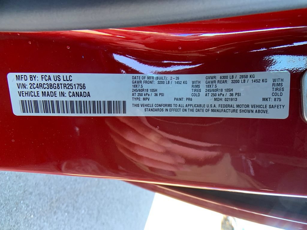 New 2026 Chrysler Pacifica Select AWD/4WD image 30