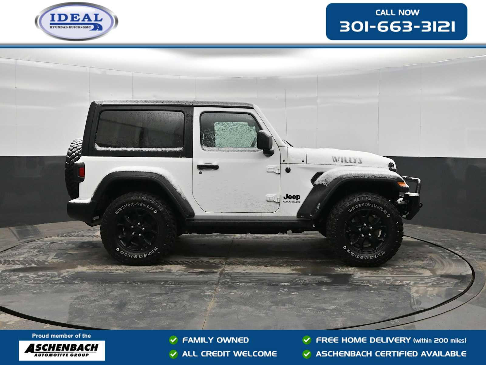 Used 2021 Jeep Wrangler Willys image 1
