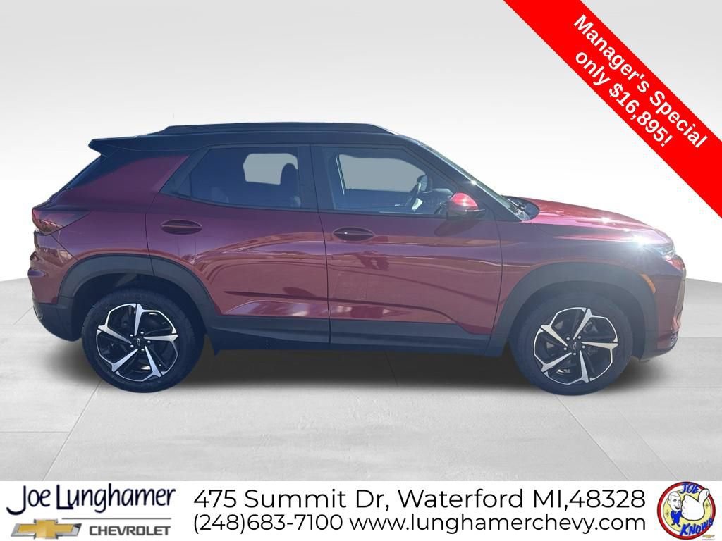 Certified 2021 Chevrolet TrailBlazer RS w/ Sun and Liftgate Package FWD image 2