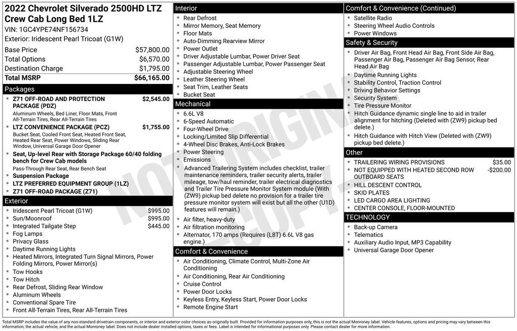 Used 2022 Chevrolet Silverado 2500 LTZ image 4