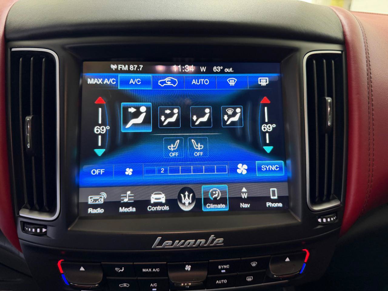 Used 2018 Maserati Levante S GranSport AWD/4WD image 37