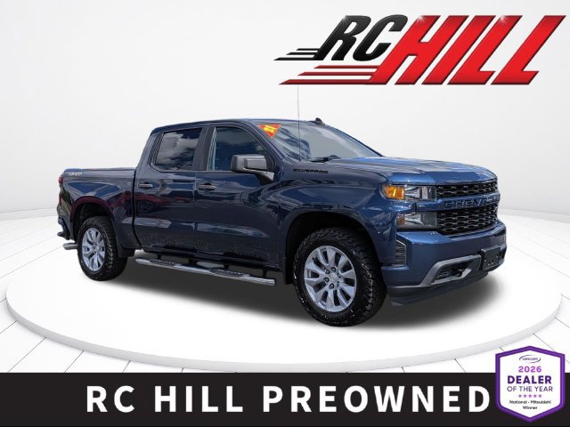 Used 2021 Chevrolet Silverado 1500 Custom w/ LPO, Dark Essentials Package