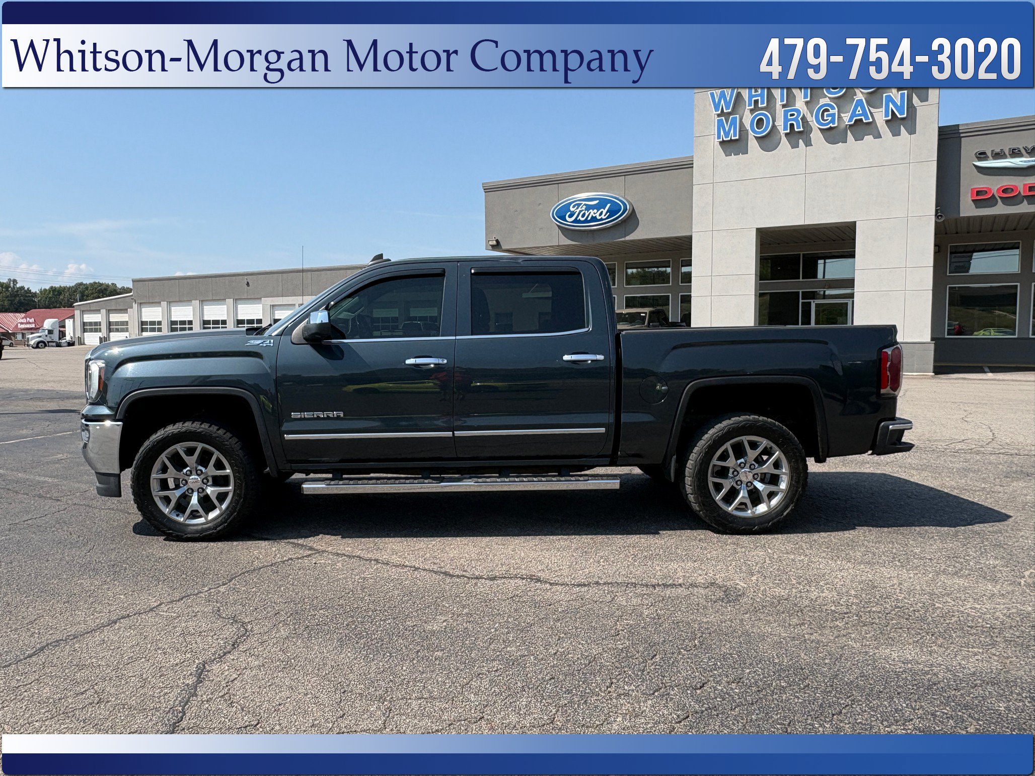 Used 2018 GMC Sierra 1500 SLT w/ SLT Premium Package AWD/4WD image 2
