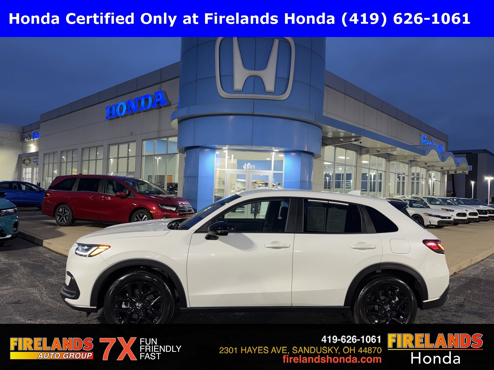 Certified 2025 Honda HR-V Sport