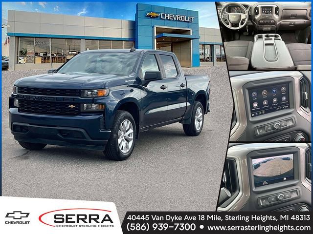 Used 2021 Chevrolet Silverado 1500 Custom AWD/4WD image 1