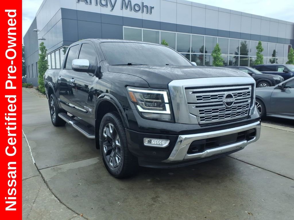 Certified 2024 Nissan Titan Platinum Reserve w/ Moonroof Package AWD/4WD image 2