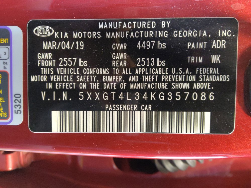 Used 2019 Kia Optima S image 33