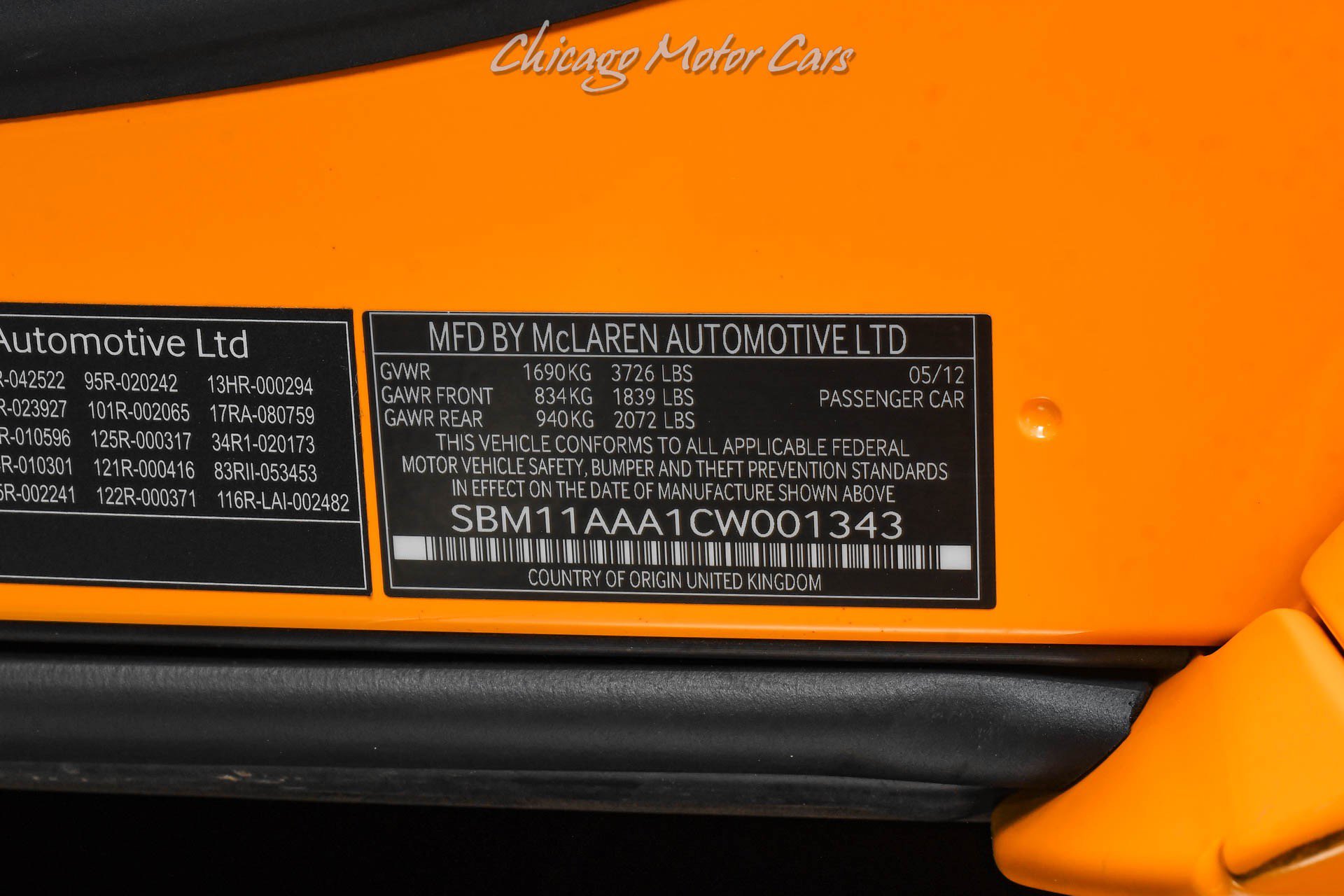 Used 2012 McLaren MP4-12C Coupe RWD image 52