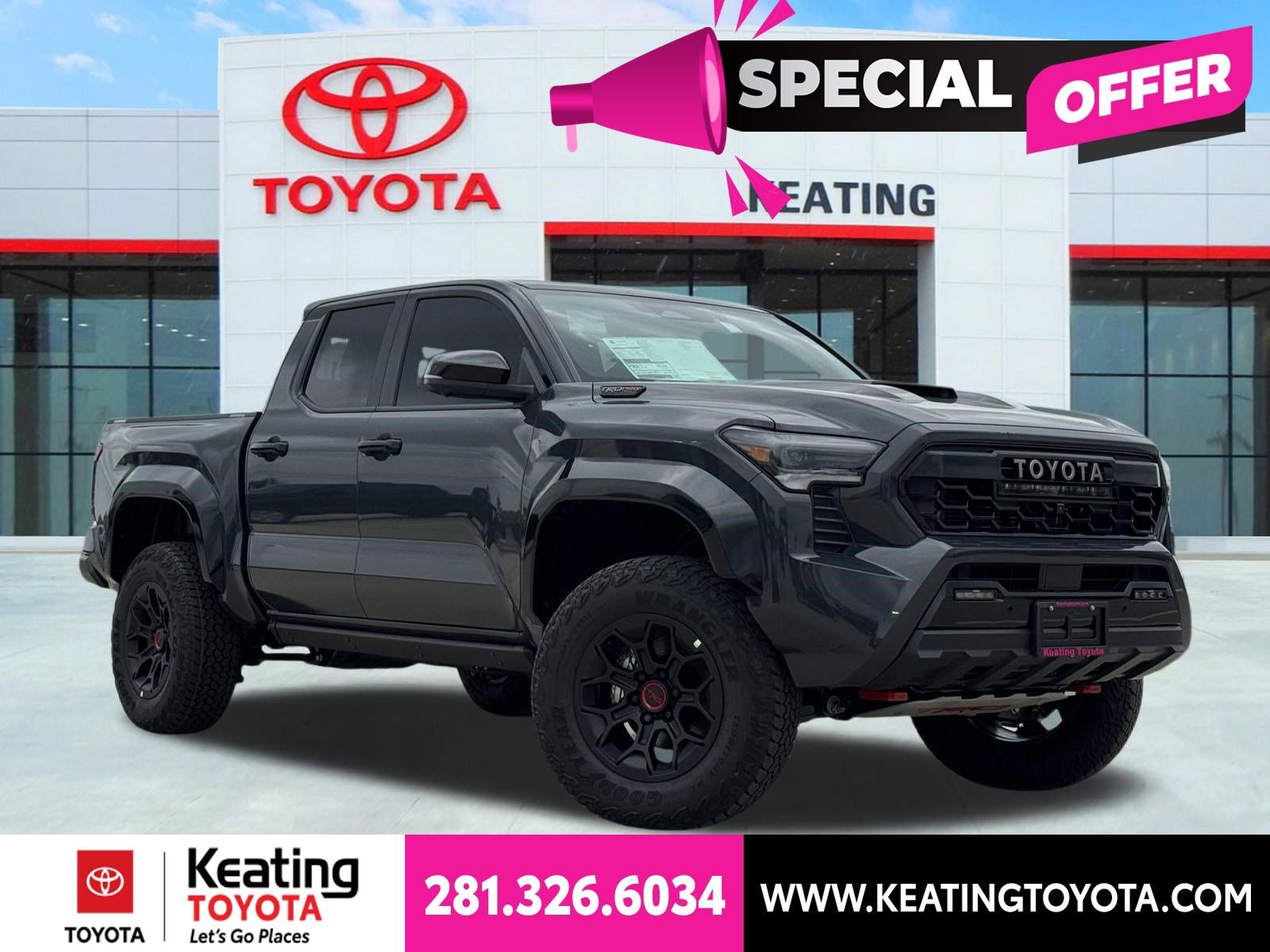 New 2026 Toyota Tacoma TRD Pro AWD/4WD image 1