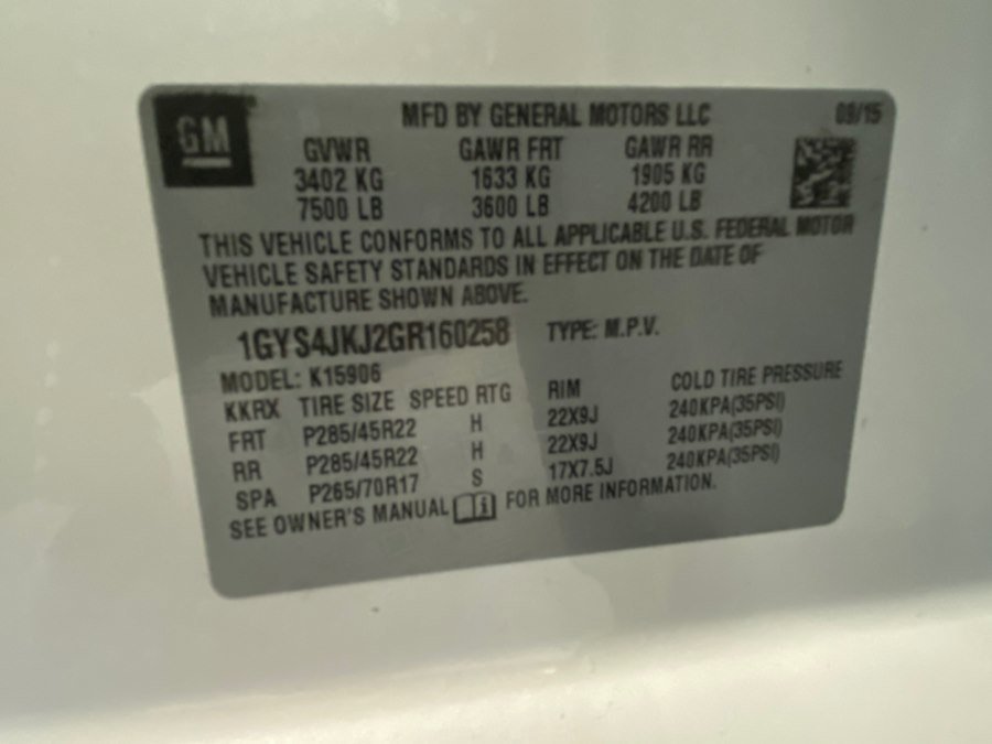 Used 2016 Cadillac Escalade ESV Premium image 58