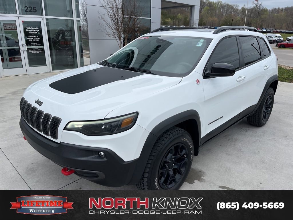 Used 2022 Jeep Cherokee Trailhawk w/ Sun, Sound & Nav Group image 1