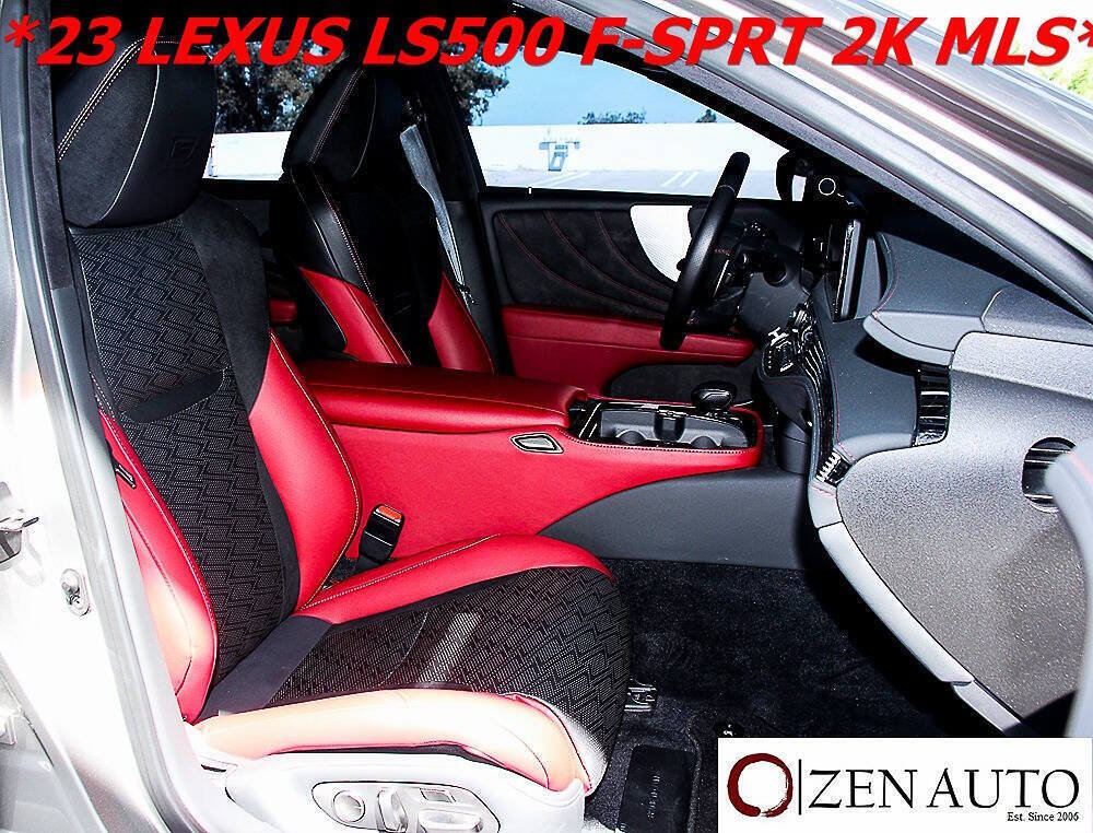 Used 2023 Lexus LS 500 F Sport w/ Cold Weather Package (CK) RWD image 33