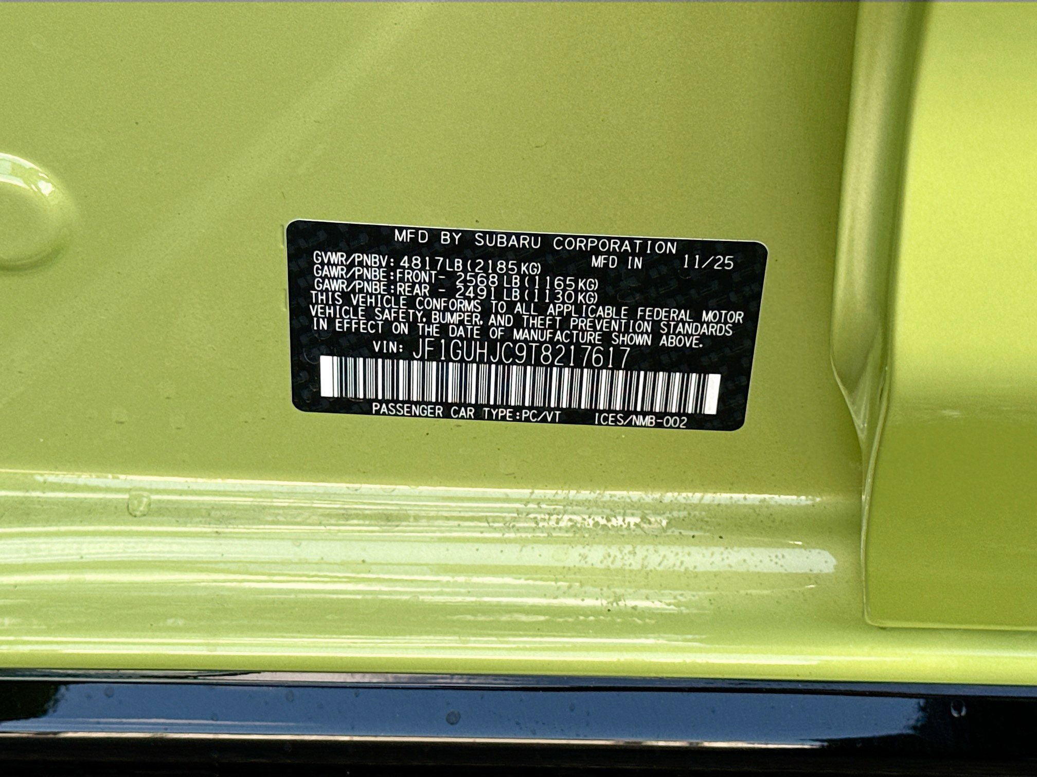 New 2026 Subaru Impreza RS image 42