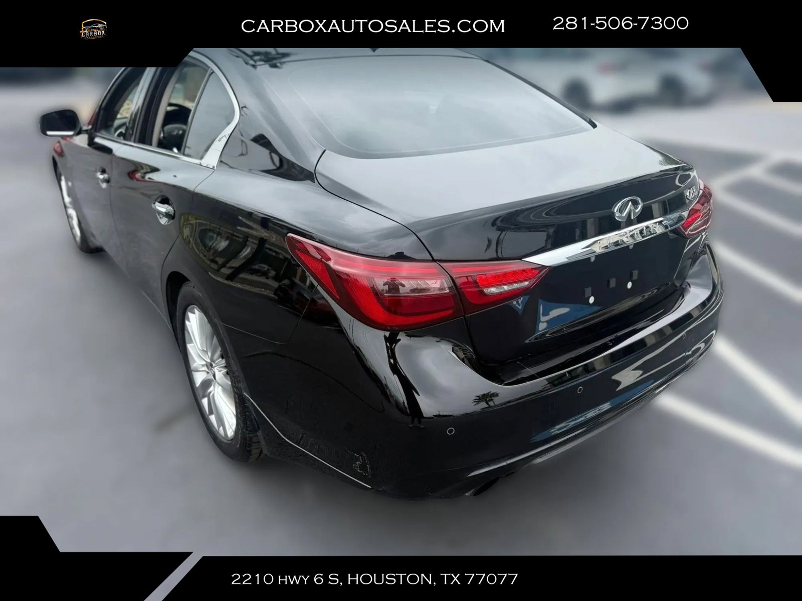 Used 2020 INFINITI Q50 Luxe w/ Essential Package (3.0T Luxe) RWD image 3