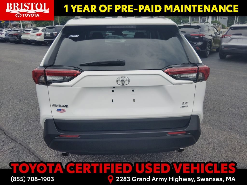 Certified 2021 Toyota RAV4 LE AWD/4WD image 6