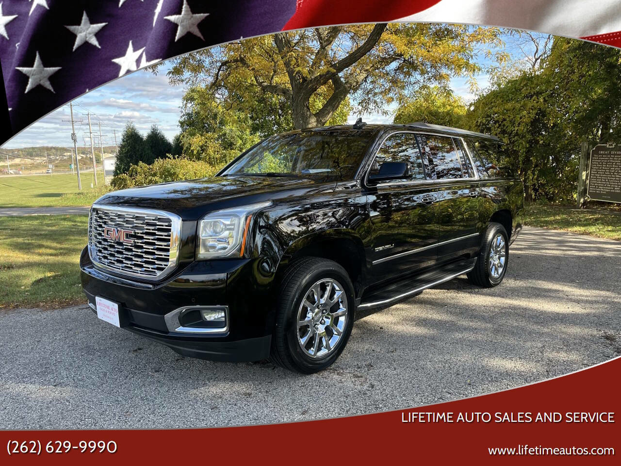 Used 2018 GMC Yukon XL Denali w/ Open Road Package image 1