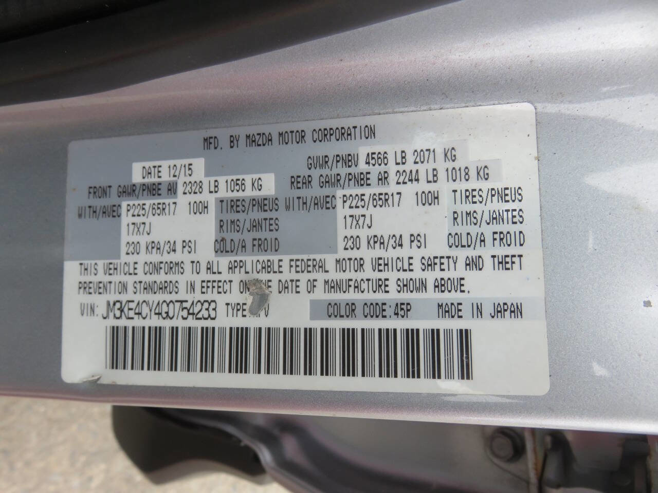 Used 2016 MAZDA CX-5 Touring image 36