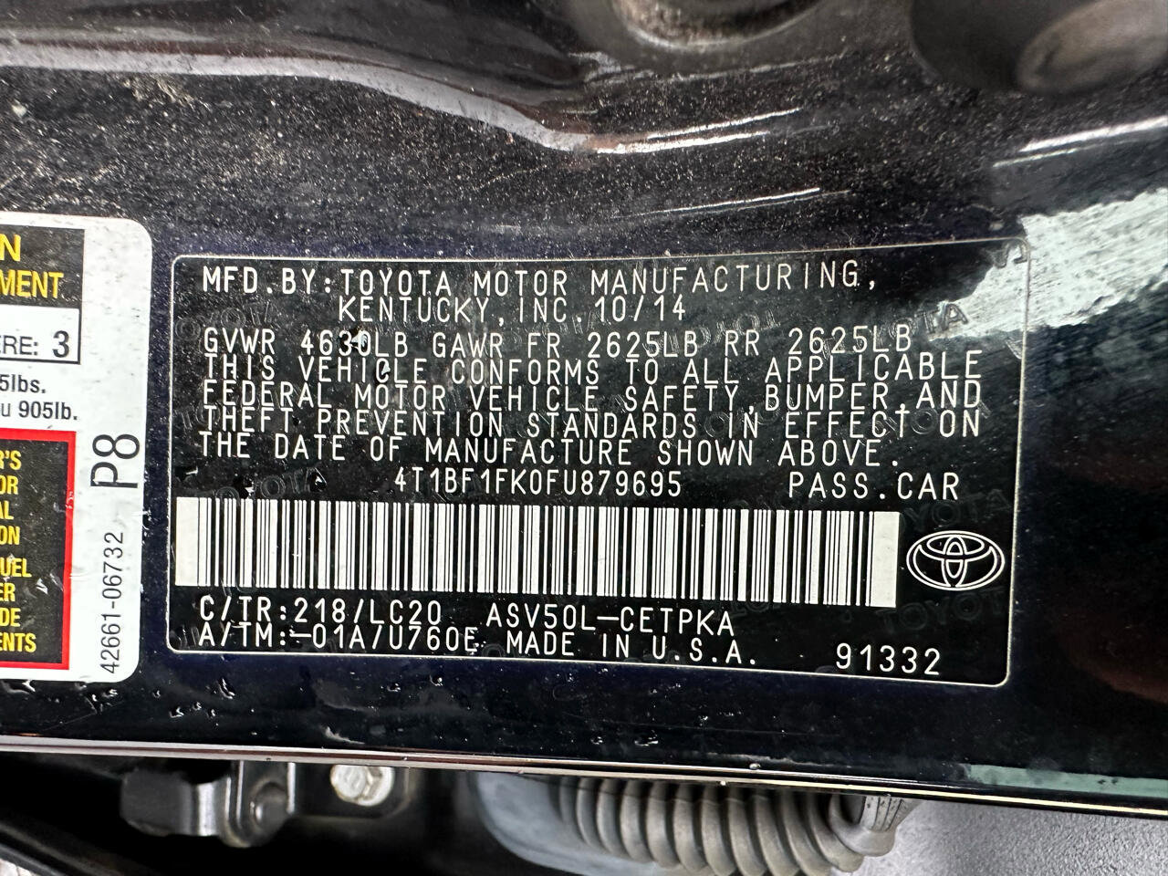 Used 2015 Toyota Camry SE image 20