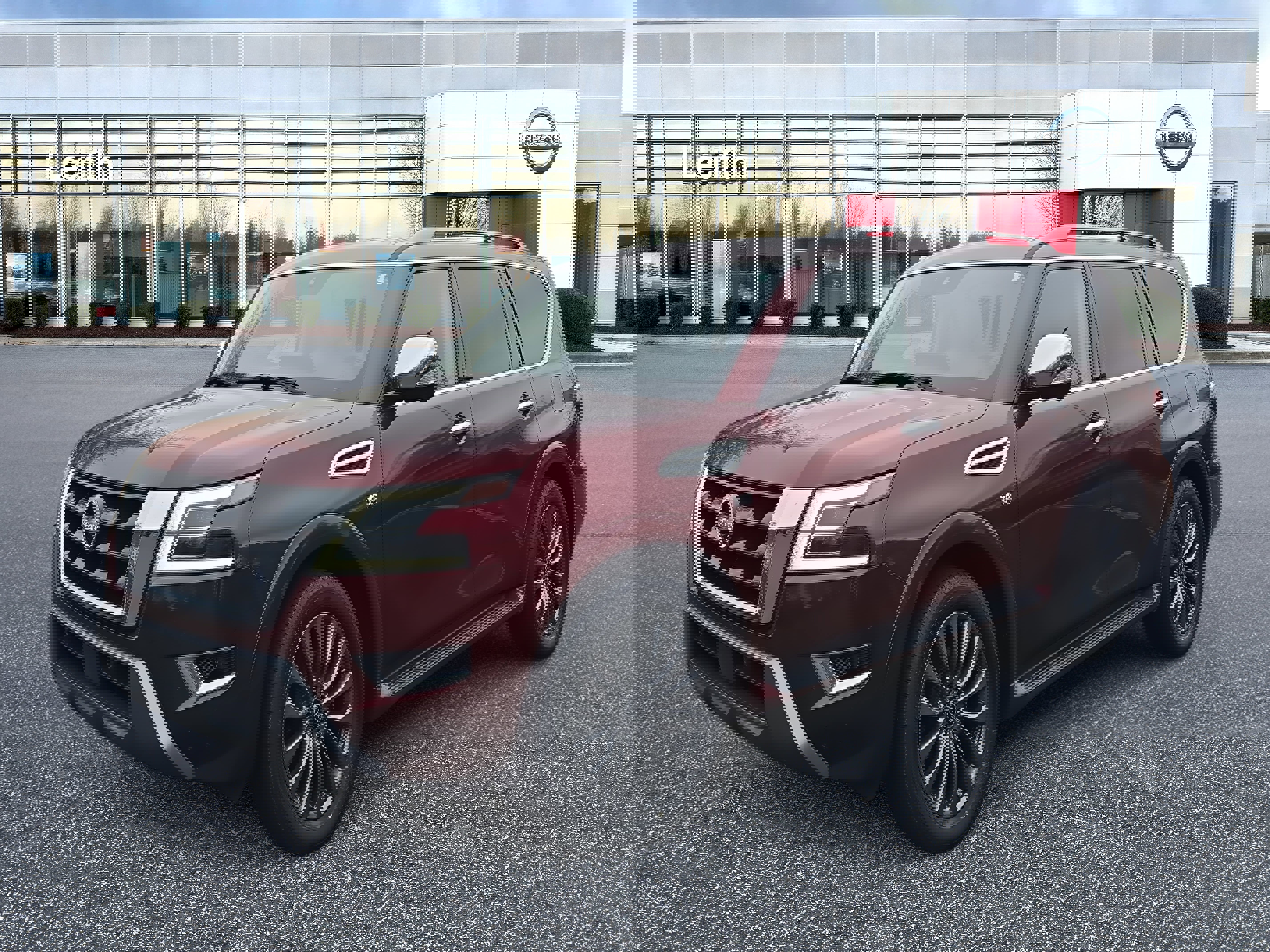 Used 2021 Nissan Armada Platinum w/ Captain's Chairs Package