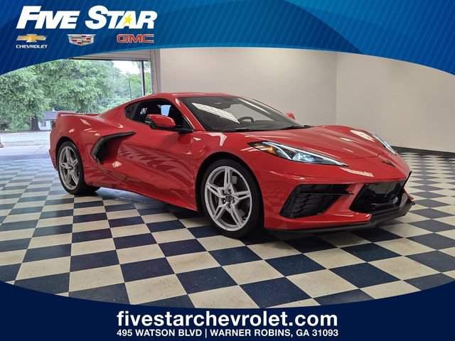 Used 2024 Chevrolet Corvette Stingray Coupe w/ Z51 Performance Package RWD image 1