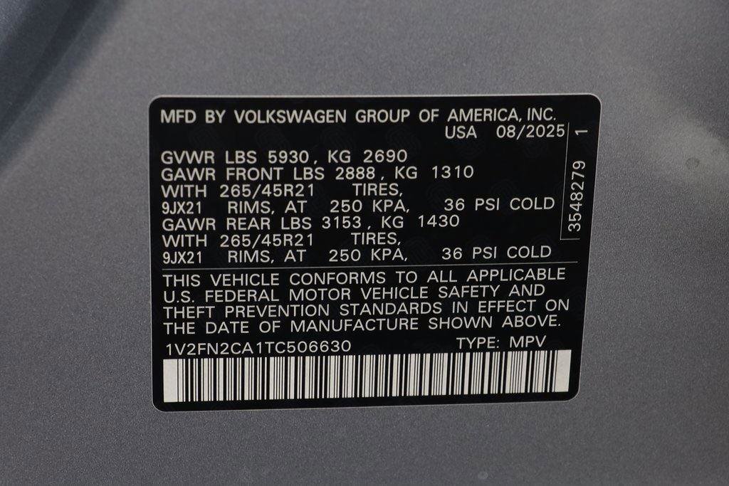 New 2026 Volkswagen Atlas SEL Premium R-Line image 25