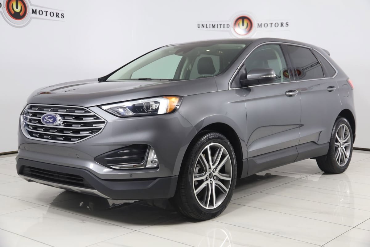 Used 2023 Ford Edge Titanium w/ Class II Trailer Tow Package AWD/4WD image 43