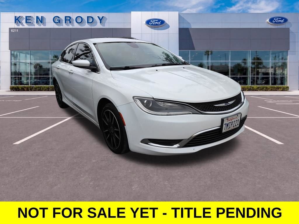 Used 2015 Chrysler 200 Limited FWD 360° Tour
