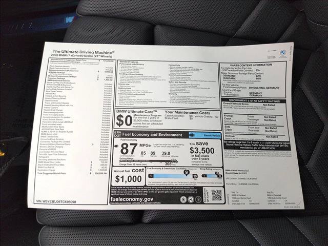 New 2026 BMW i7 xDrive60 AWD/4WD image 17