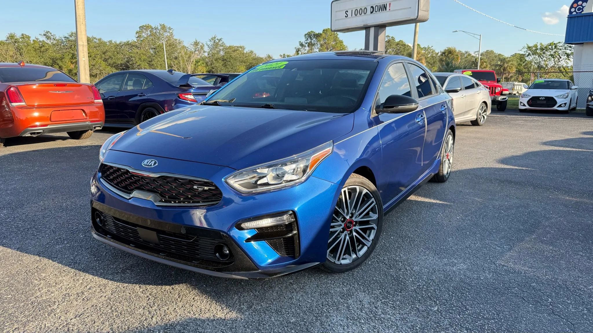 Used 2021 Kia Forte GT w/ GT2 Package image 2