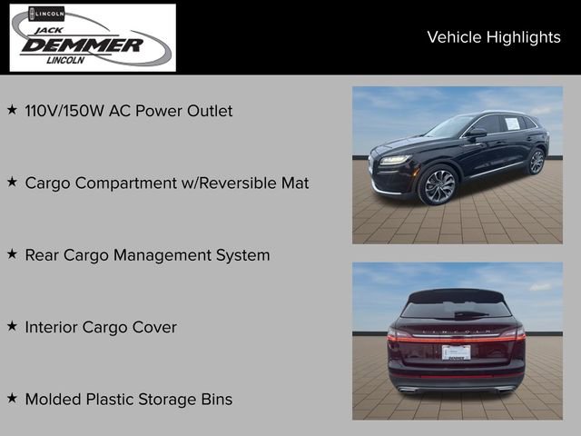 Used 2021 Lincoln Nautilus Reserve w/ Cargo Utility Package image 24