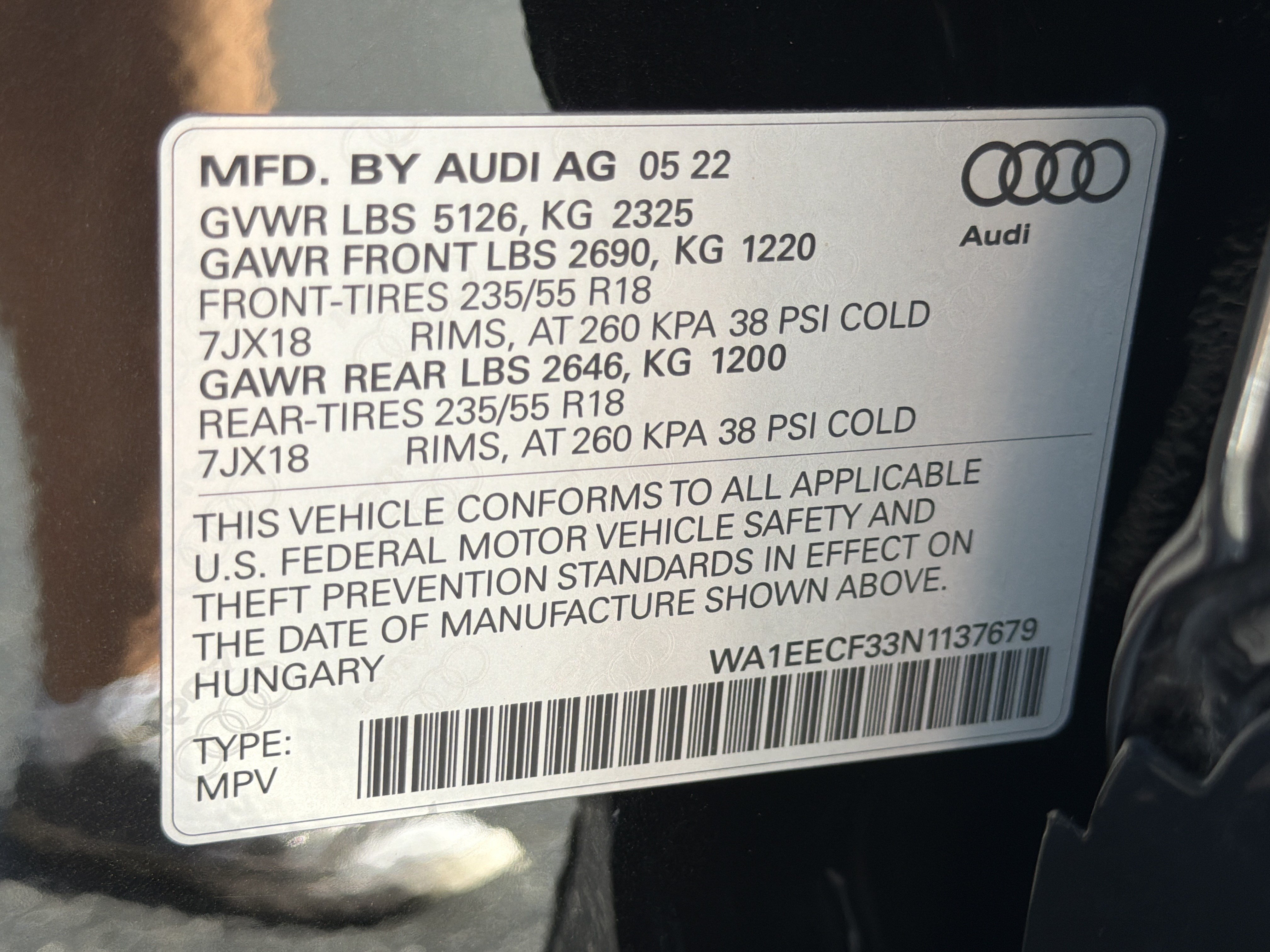 Used 2022 Audi Q3 2.0T Premium Plus w/ Premium Plus Package AWD/4WD image 34