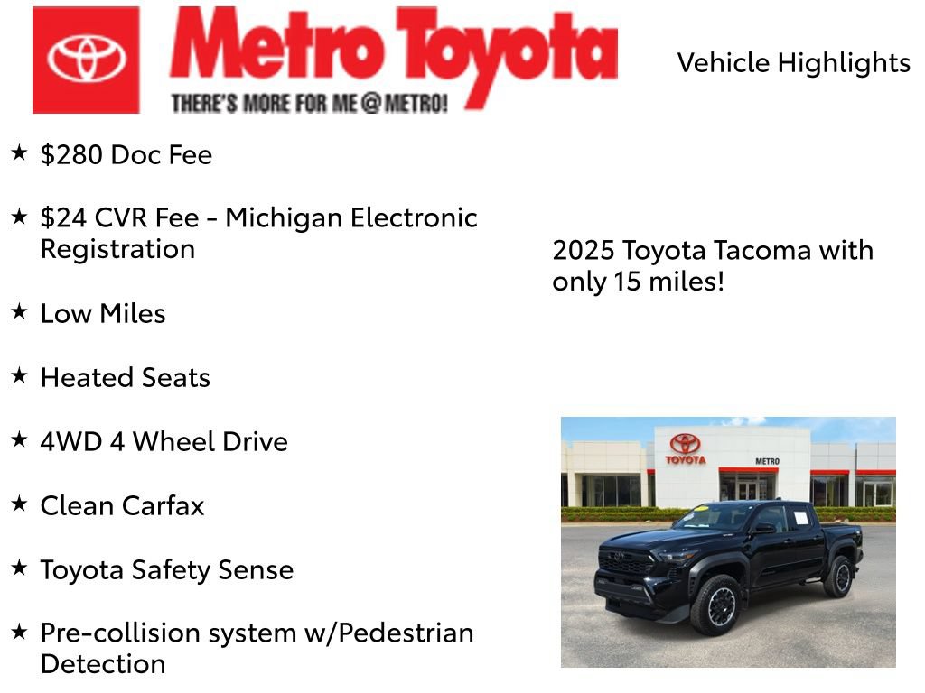 Used 2025 Toyota Tacoma TRD Off-Road AWD/4WD image 8