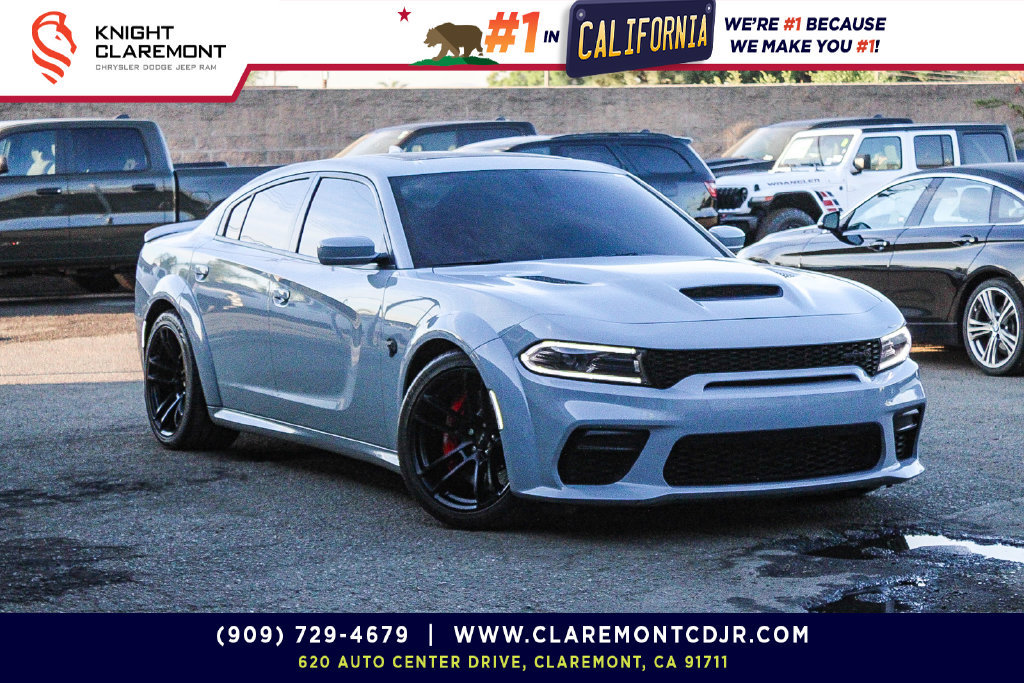 Used 2022 Dodge Charger SRT Hellcat w/ Carbon/Suede Interior Package