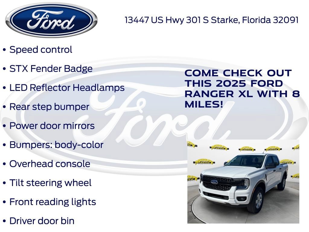 New 2025 Ford Ranger XL image 30