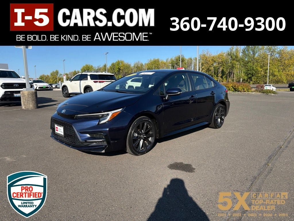 Used 2024 Toyota Corolla SE w/ SE Package