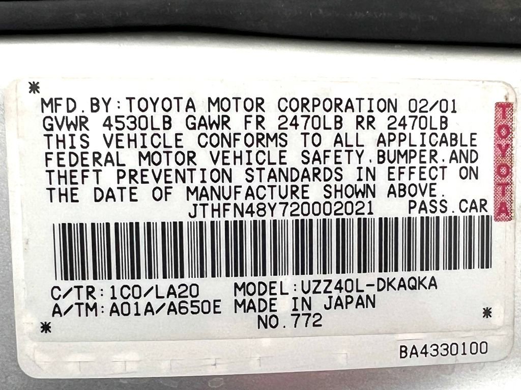 Used 2002 Lexus SC 430 430 image 24