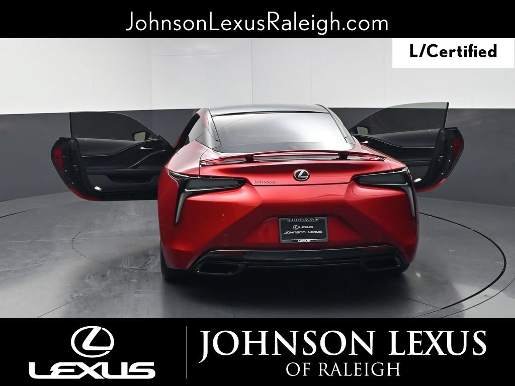 Certified 2022 Lexus LC 500 Coupe w/ Dynamic Handling Package RWD image 33
