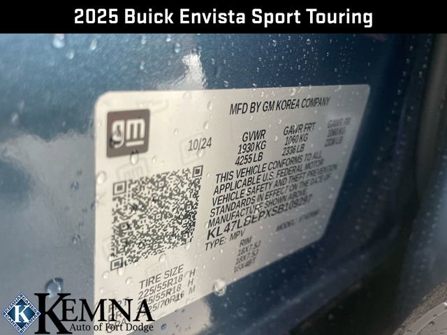 New 2025 Buick Envista Sport Touring w/ Convenience II Package image 33
