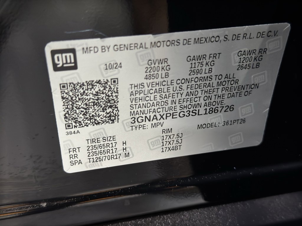 Used 2025 Chevrolet Equinox LT w/ Convenience Package II image 34