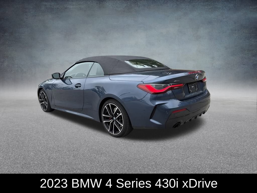 Used 2023 BMW 430i xDrive Convertible w/ M Sport Package image 3