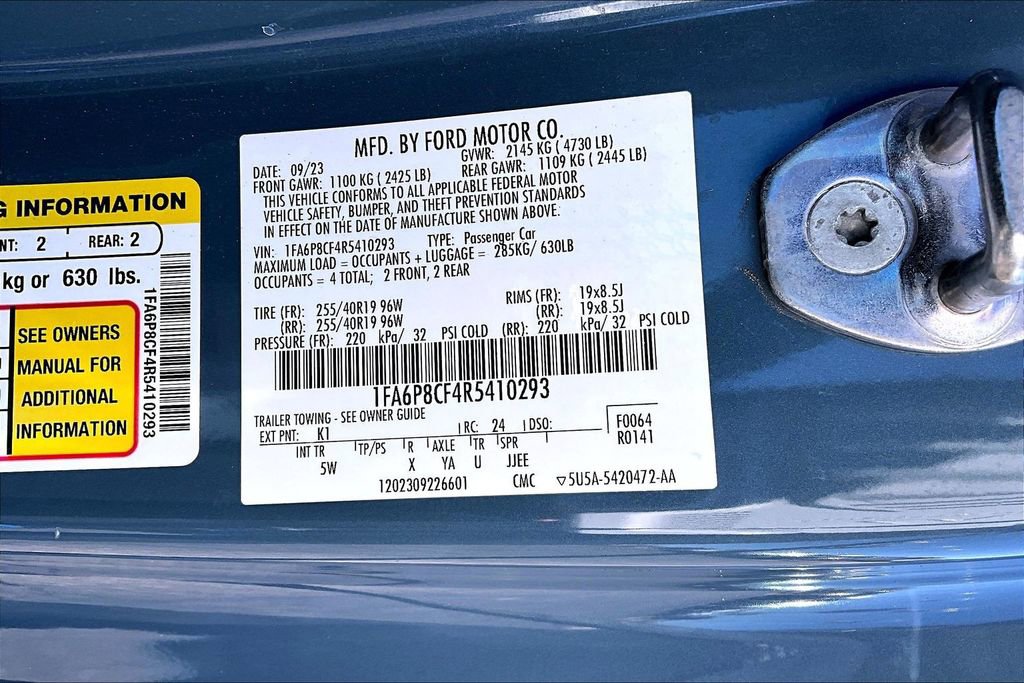 Certified 2024 Ford Mustang GT Premium RWD image 35