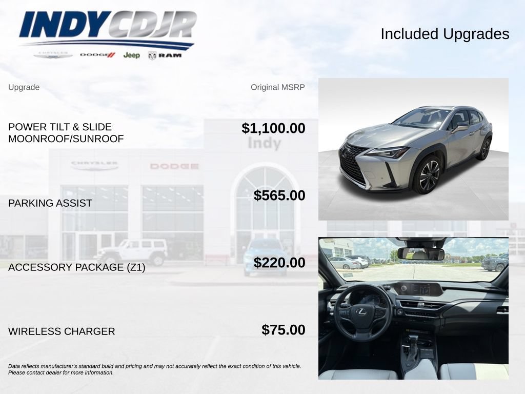Used 2022 Lexus UX 200 w/ Accessory Package (Z1) FWD image 4