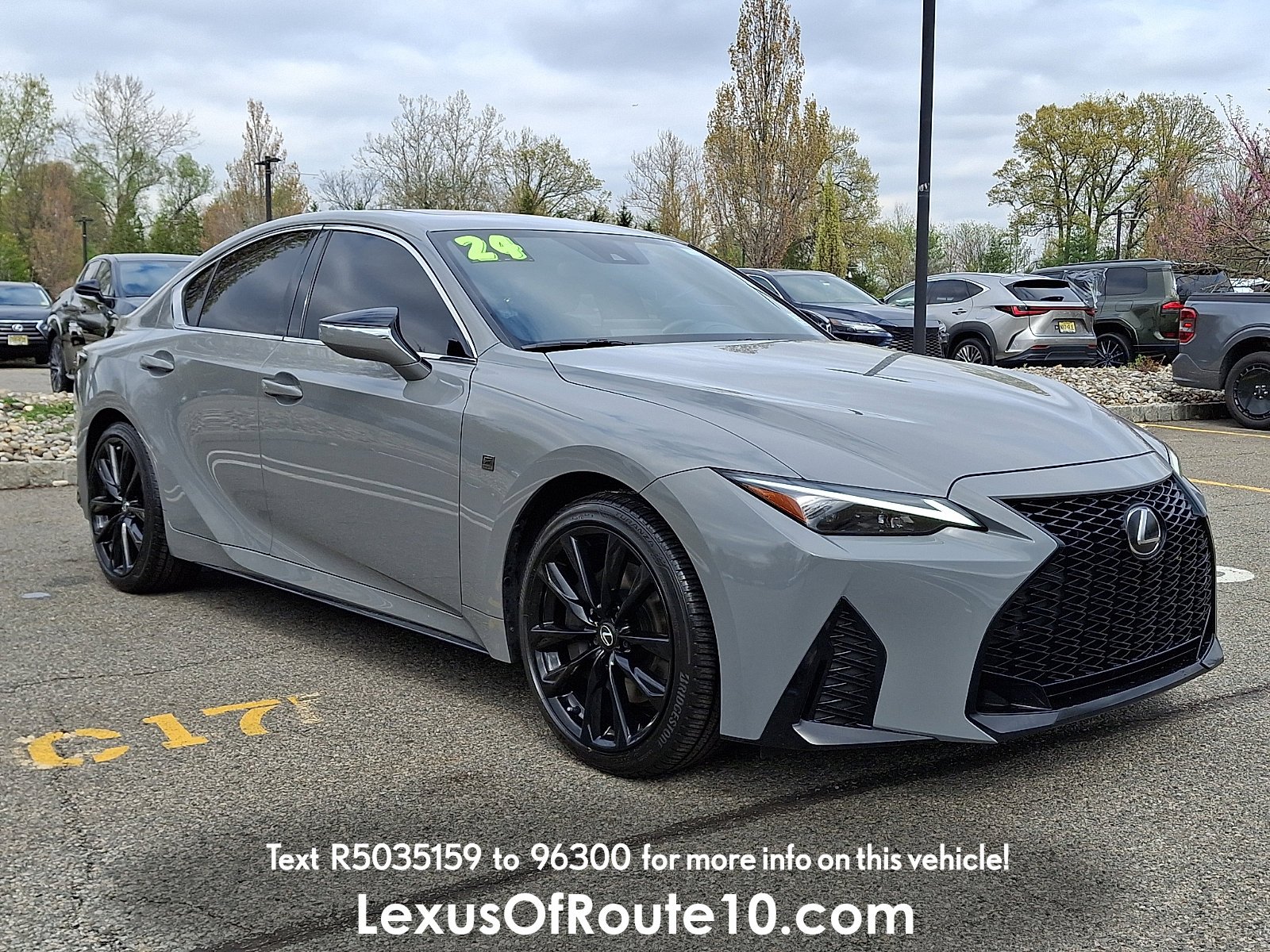 Certified 2024 Lexus IS 350 F Sport w/ Accessory Package 2 AWD/4WD image 1