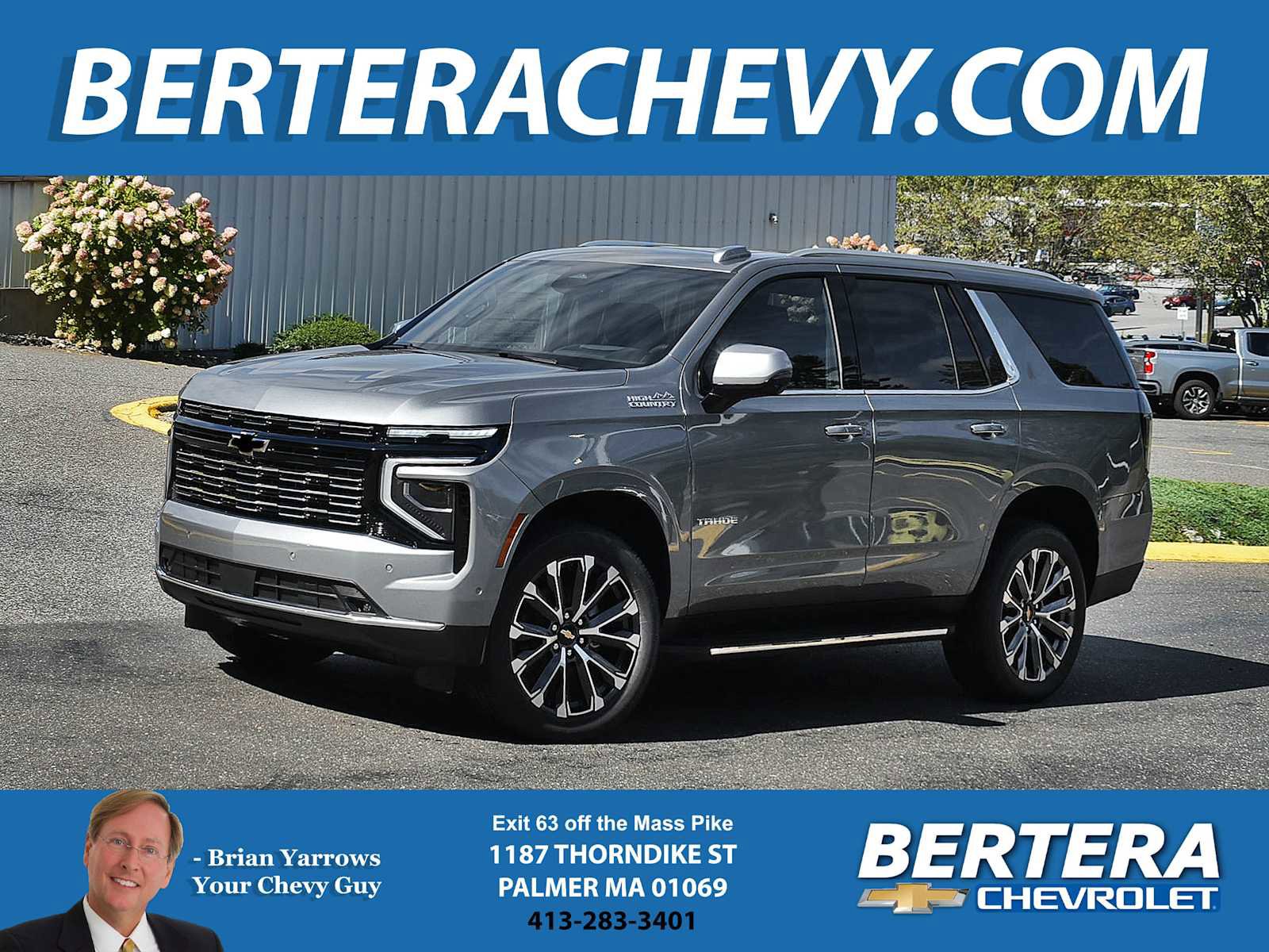 New 2025 Chevrolet Tahoe High Country w/ Sun And Tow Package