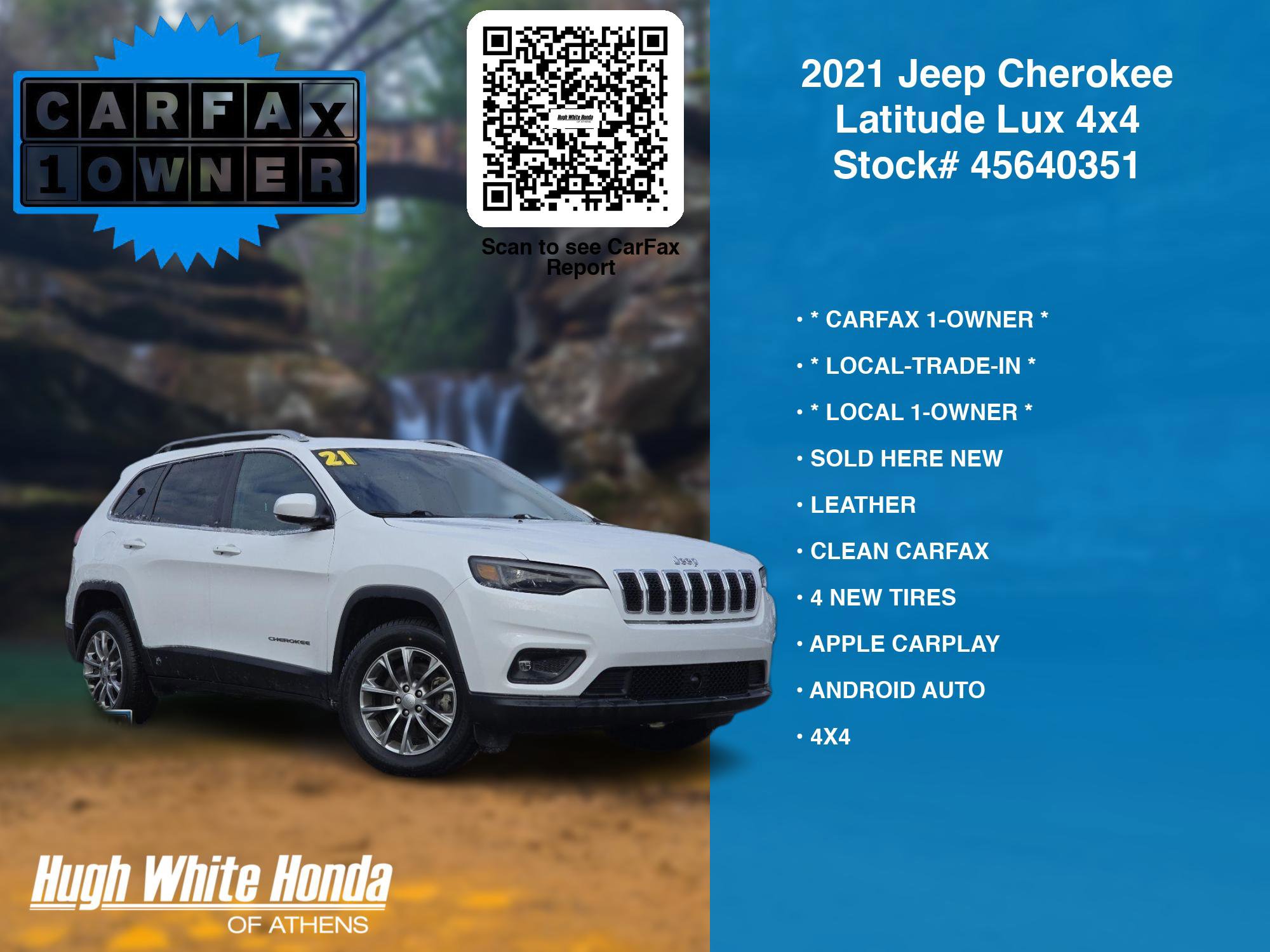 Used 2021 Jeep Cherokee Latitude Lux w/ Comfort/Convenience Group image 7