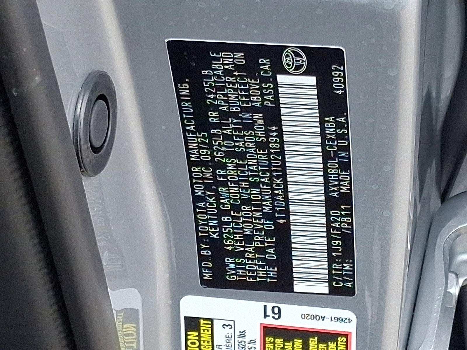 Used 2026 Toyota Camry LE image 26