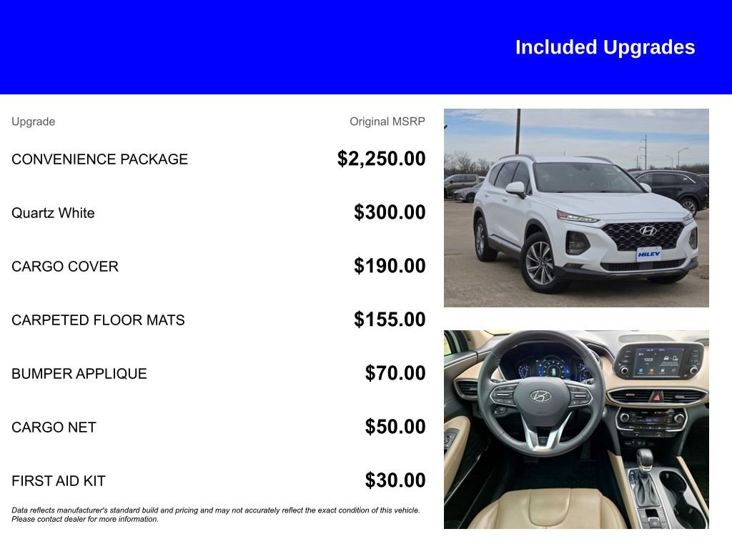 Used 2020 Hyundai Santa Fe SEL w/ Convenience Package image 5